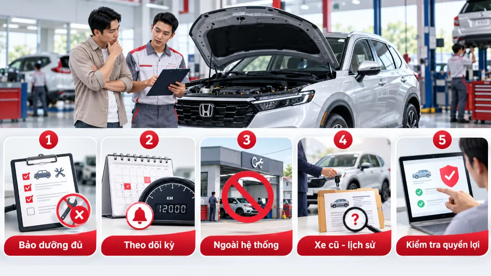 5 Trường hợp chủ xe cần đặc biệt lưu ý